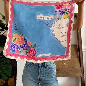 Rouje x Nina Koltchiskaia Dmitri Silk Scarf